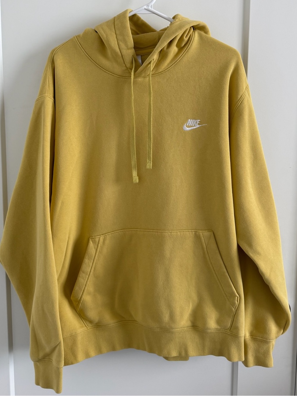 Nike Men’s Yellow Hoodie Pullover